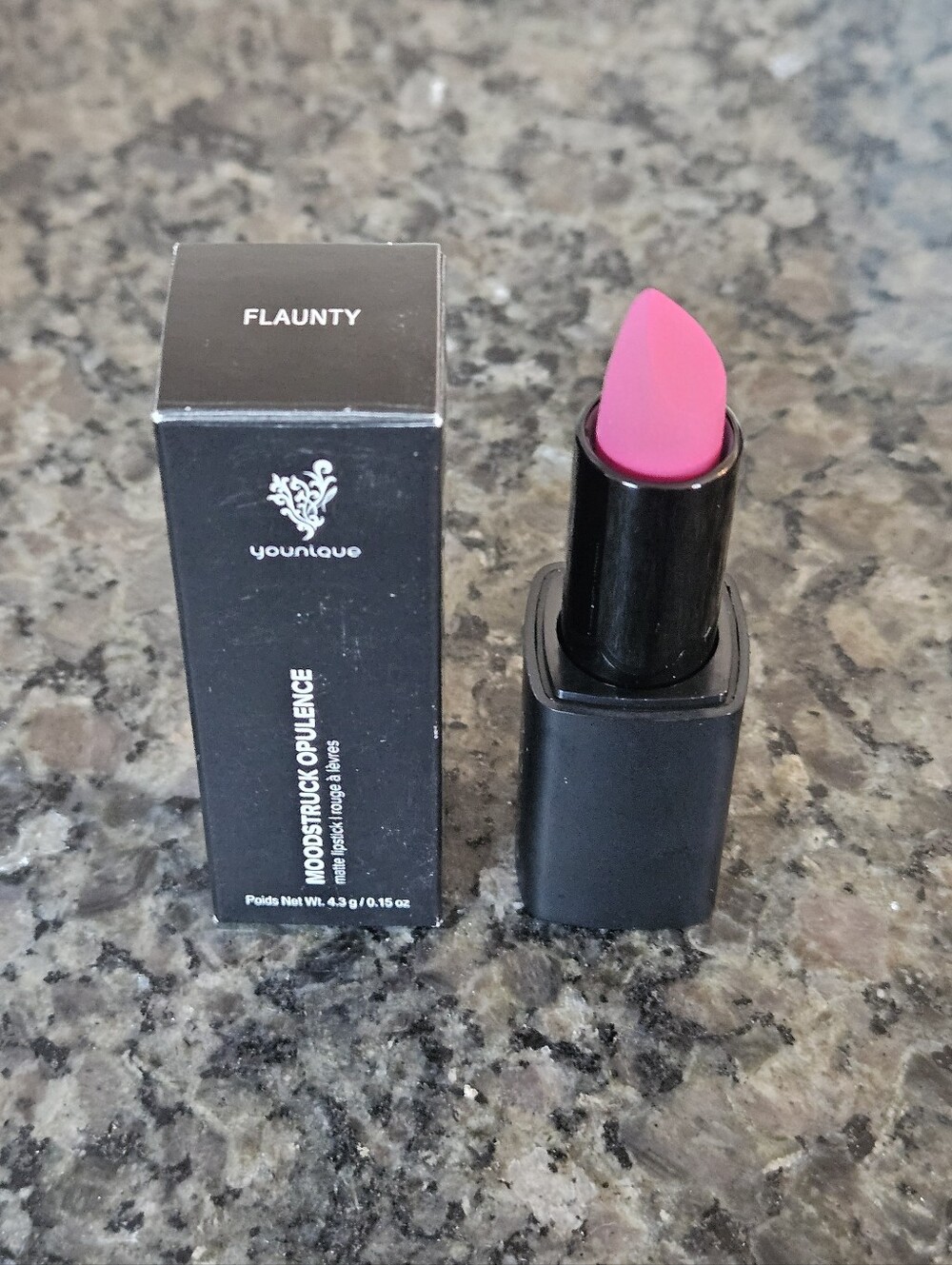 Younique Moodstruck Opulence Matte Lipstick Flaunty New in Box